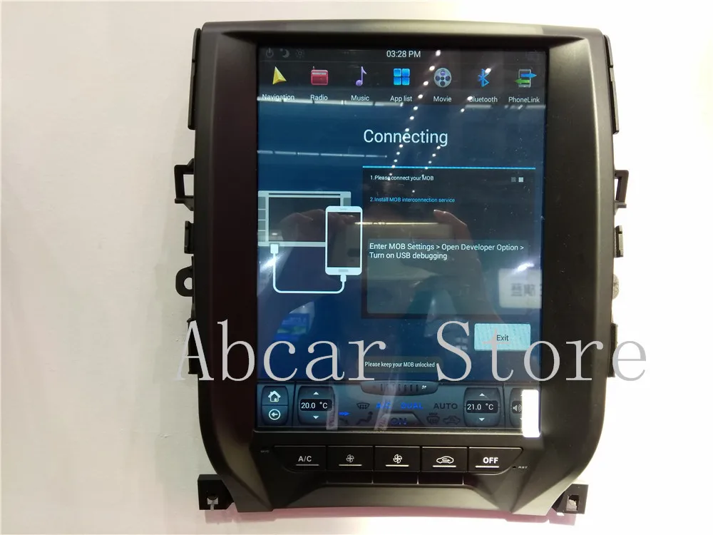 12,1 ''Tesla стиль Android 8,1 автомобильный dvd-плеер gps навигация для Toyota eiz 2010-2013 головное устройство стерео PX6 CARPLAY радио ips