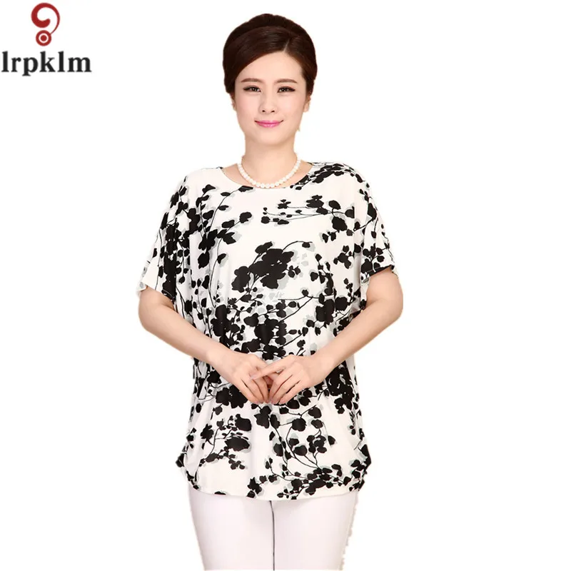 Camisa Femenina летние женские топы с круглым вырезом и короткими рукавами большие