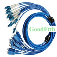 armoured armored patch cord jumper sc lc upc scupc lcupc sm 12 cores fibers goodftth 3 25m