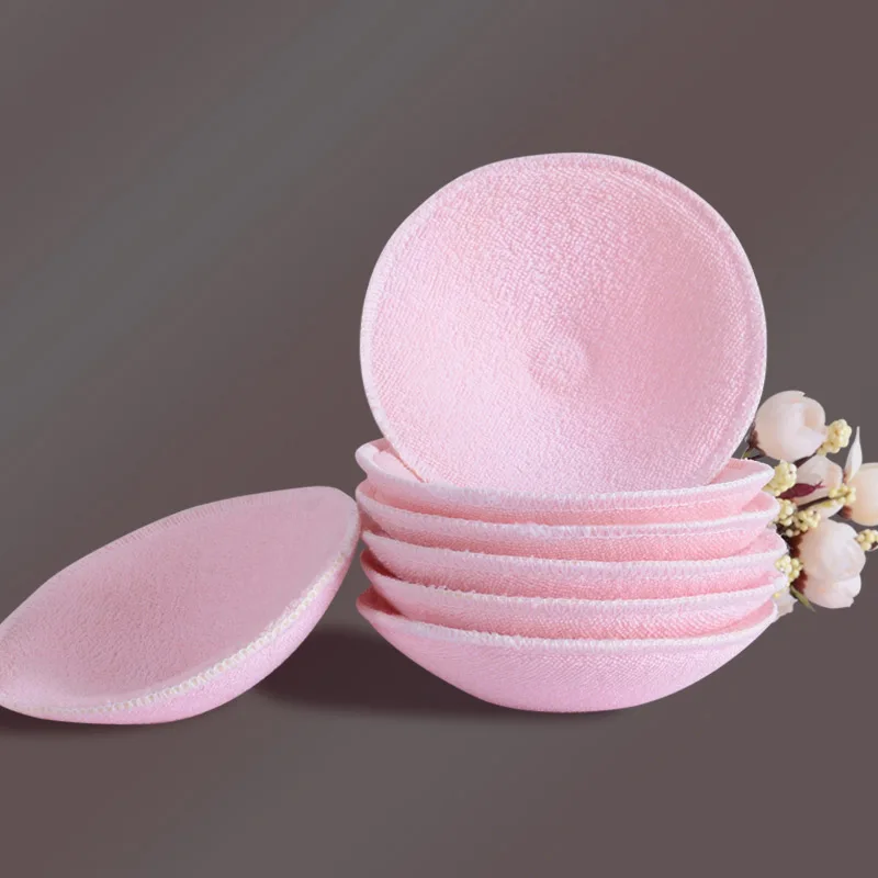 Breast Absorbent Pads Feeding Nursing Reusable High Quality Soft Cotton Mom Spill Prevention Pads Bra Breast Feeding Washable