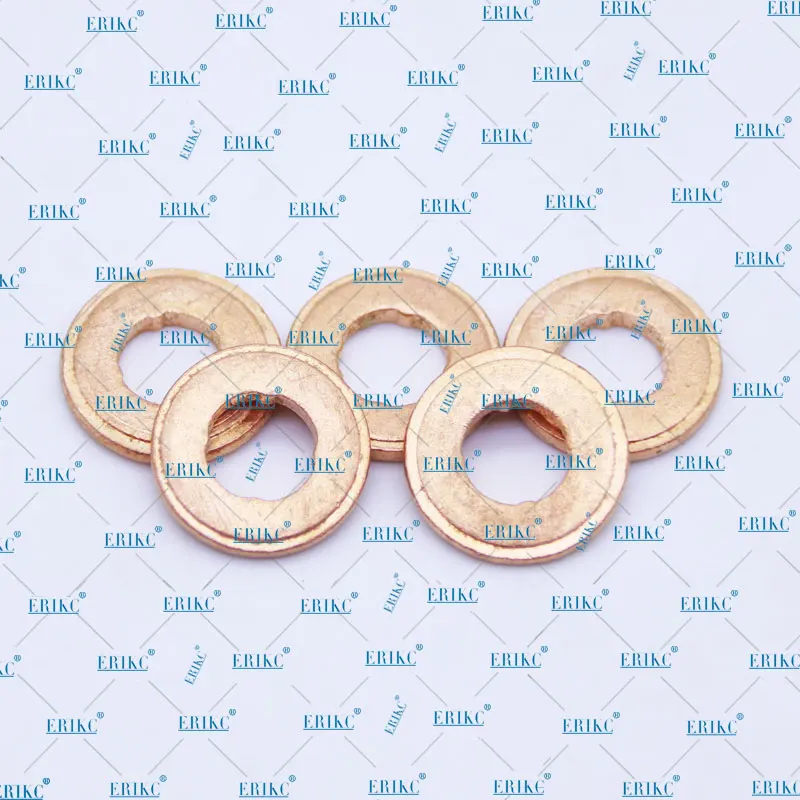 ERIKC 10 шт./лот Common Rail Топливные форсунки медные шайбы F00VC17504 дизель сопла тепловой щит F00VC17503 F00VC17505 для BOSCH
