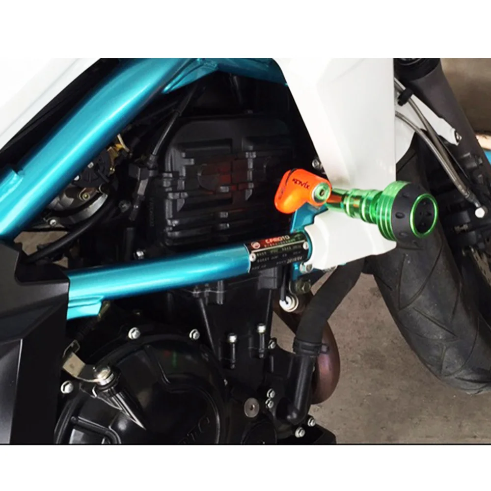 Алюминиевый Универсальный ползунок для мотоцикла с защитой от Краш Honda CBR600RR/900RR
