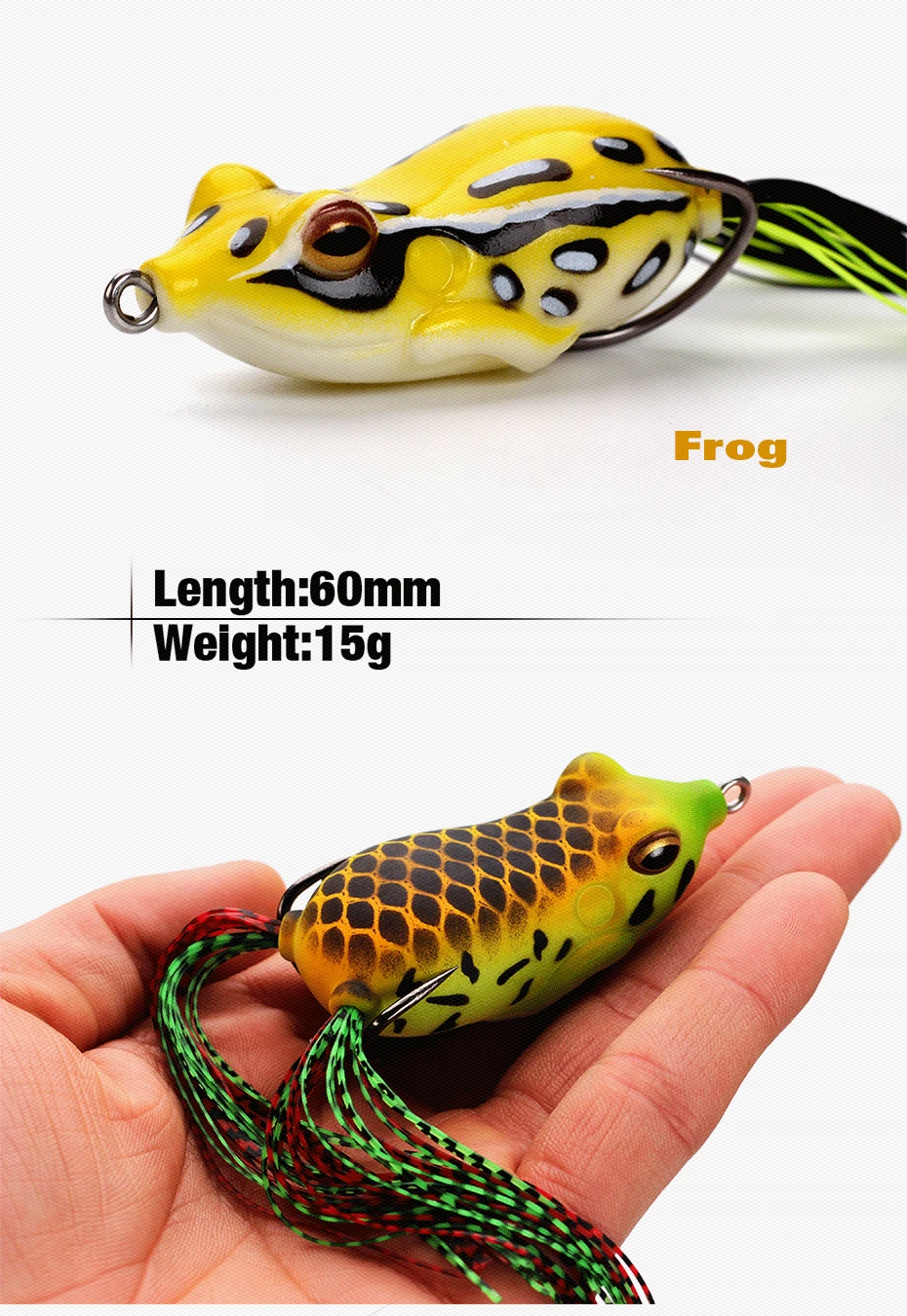 Banshee 15 г 60 мм Большая мягкая лягушка Snakehead/Bass Topwater Ray Frogs Enticement приманки силиконовые приманки рыболовные приманки тройные Крючки