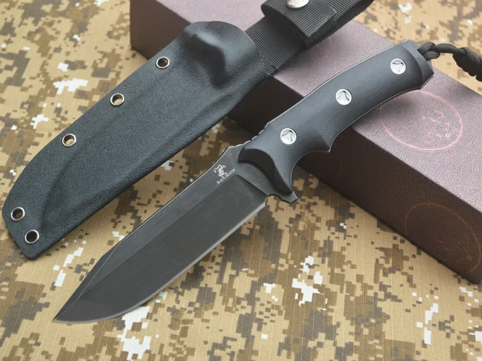 Черный Дракон тактические ножи с фиксированным клинком DC53 лезвие G10 ручкой