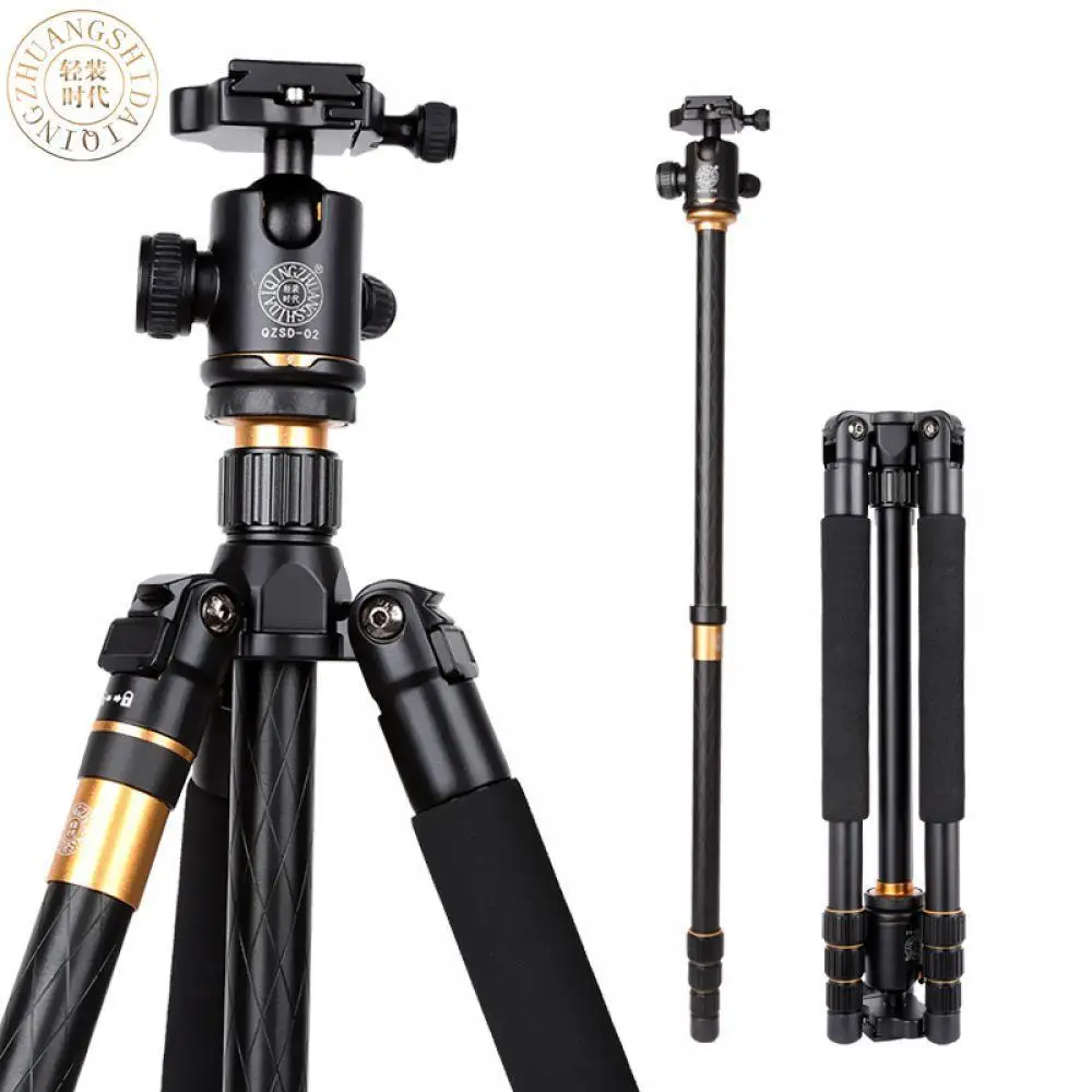 QZSD q999 Professional фотографический переносной штативы Pro SLR цифровой камера