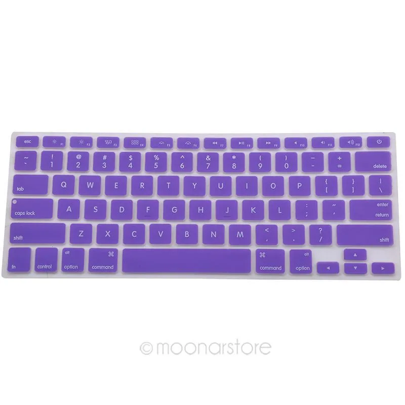 9 цветов, силиконовый чехол для клавиатуры, защитный чехол для Apple Macbook Pro MAC 13 15 Air 13, мягкие наклейки на клавиатуру