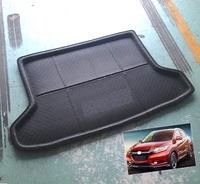 2017 accessories fit for honda hr v vezel hrv 2014 2015 2016 boot mat rear trunk liner cargo floor tray protector carpet