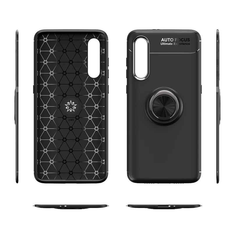 Красочные металлические магнитные кольца-Держатели Чехлы для Xiaomi MI 9 Чехол