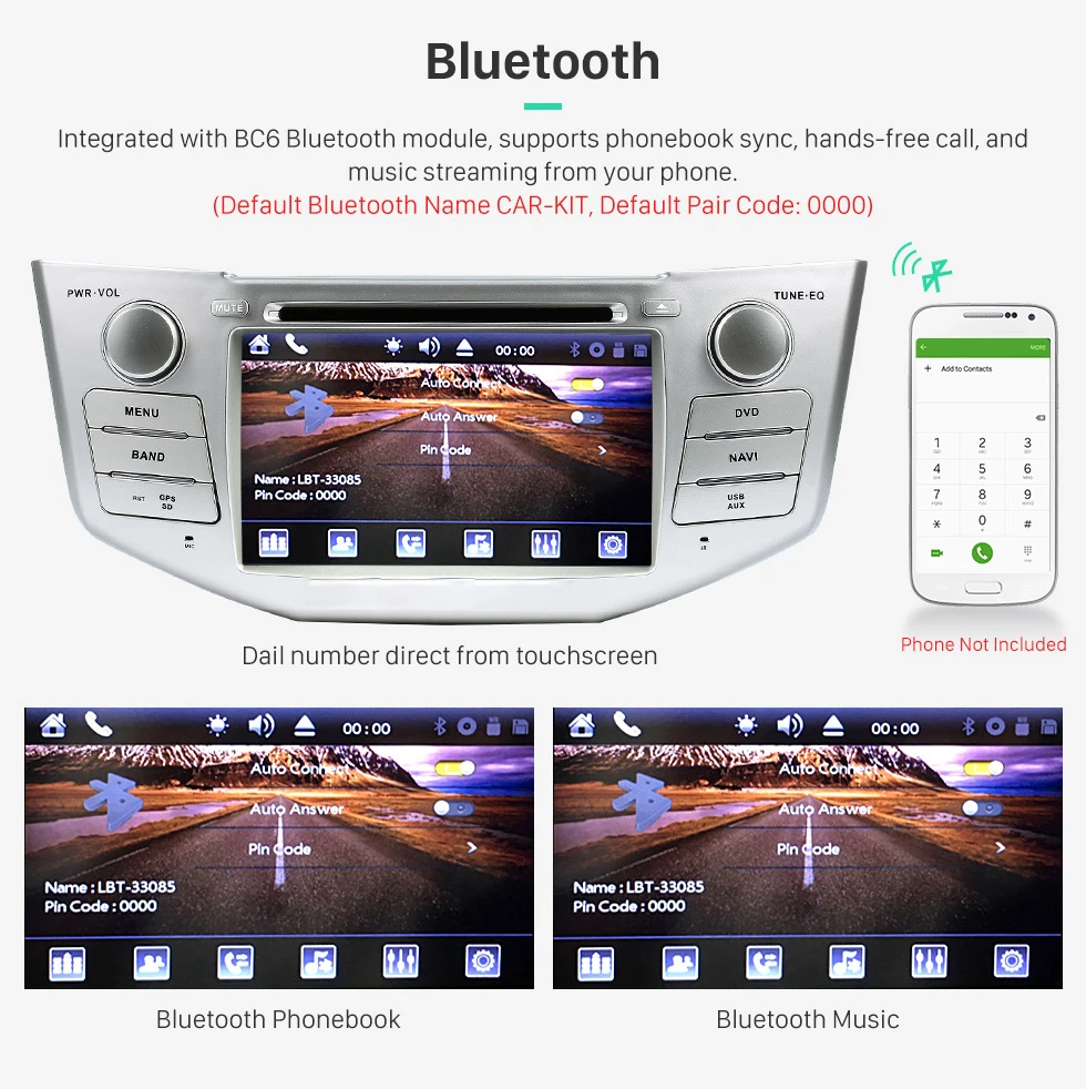 7 &quotавтомобильный DVD плеер с GPS (опционально) CANBUS BT/TV USB/SD аудио Радио стерео