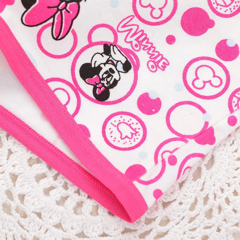 2 шт./лот детское хлопковое нижнее белье для девочек трусы боксеры с мультяшной