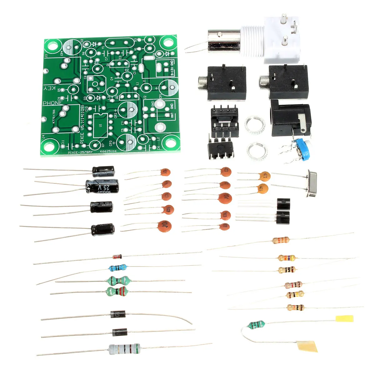 9-14 в DIY радиоприемник 40M CW короткий передатчик QRP флэш-приемник 7 023-7 026 МГц модуль |