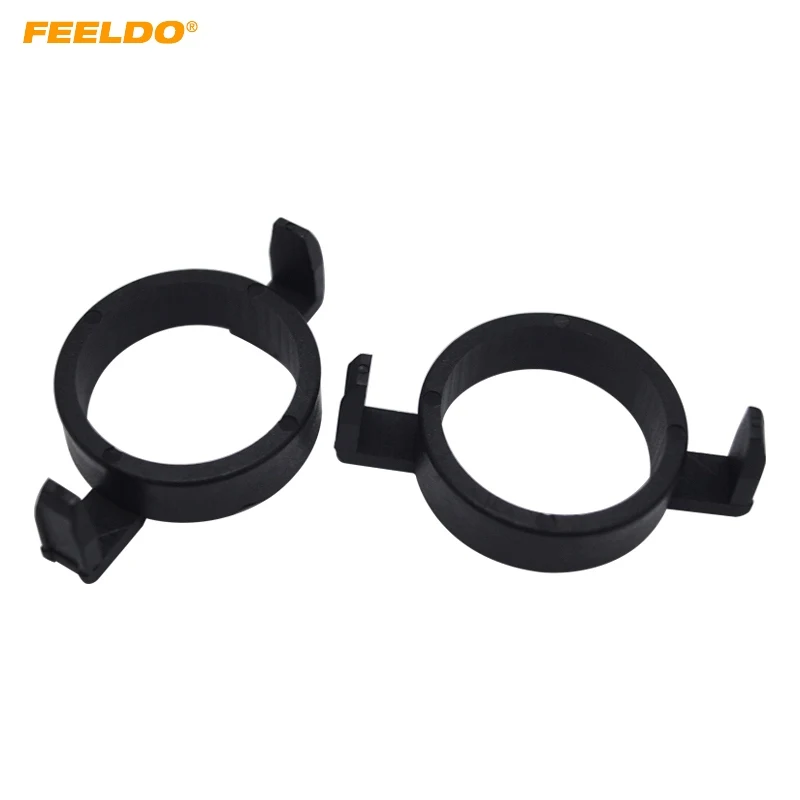 

FEELDO 10Pcs H7 LED Bulb Retainer Adapter Holder Headlight For Ford Mondeo Peugeot 508/2008/3008 Citroen Lamp Base #5540