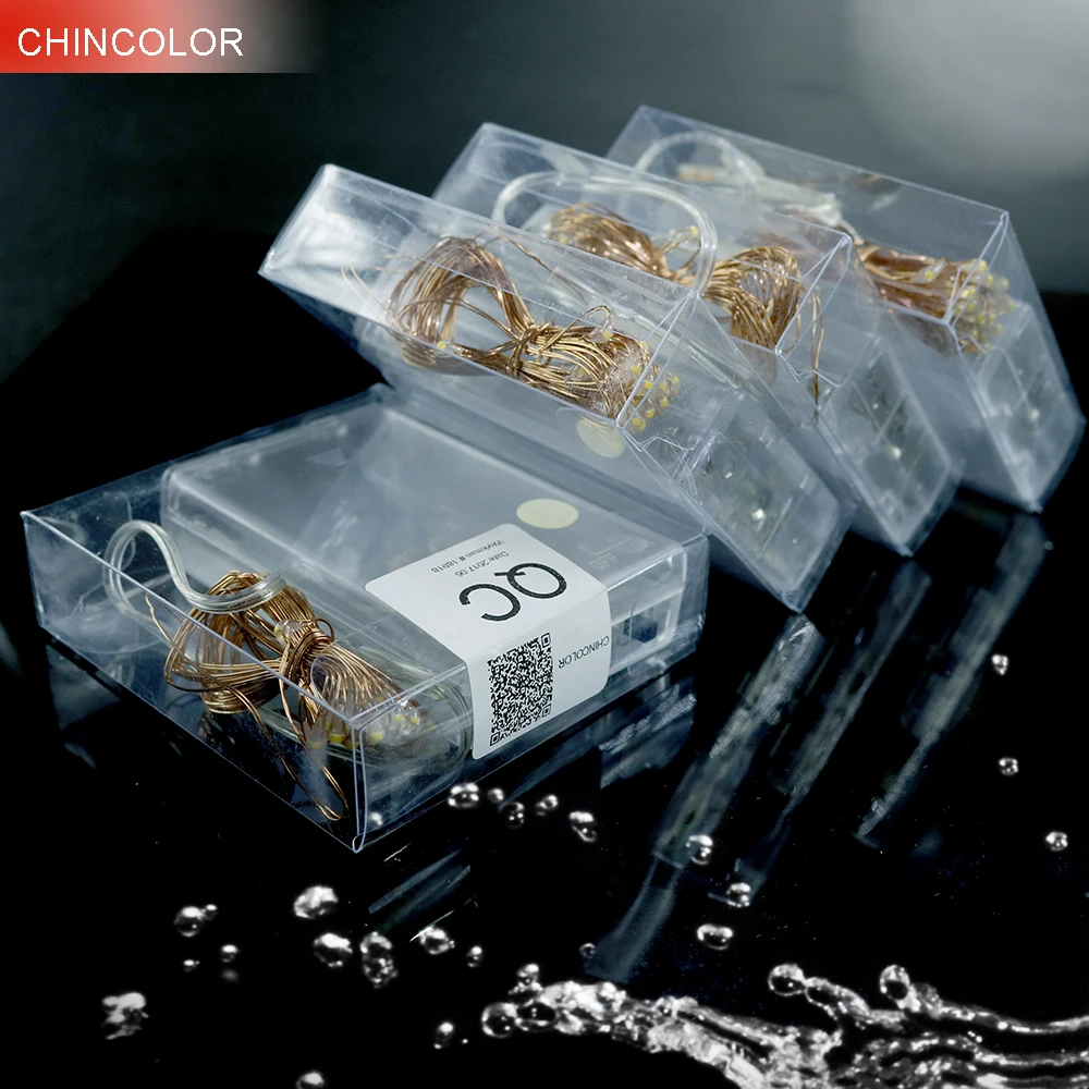 Праздничный светильник s медный/серебристый светодиодный 2 4 м 20 40 светодиодов на