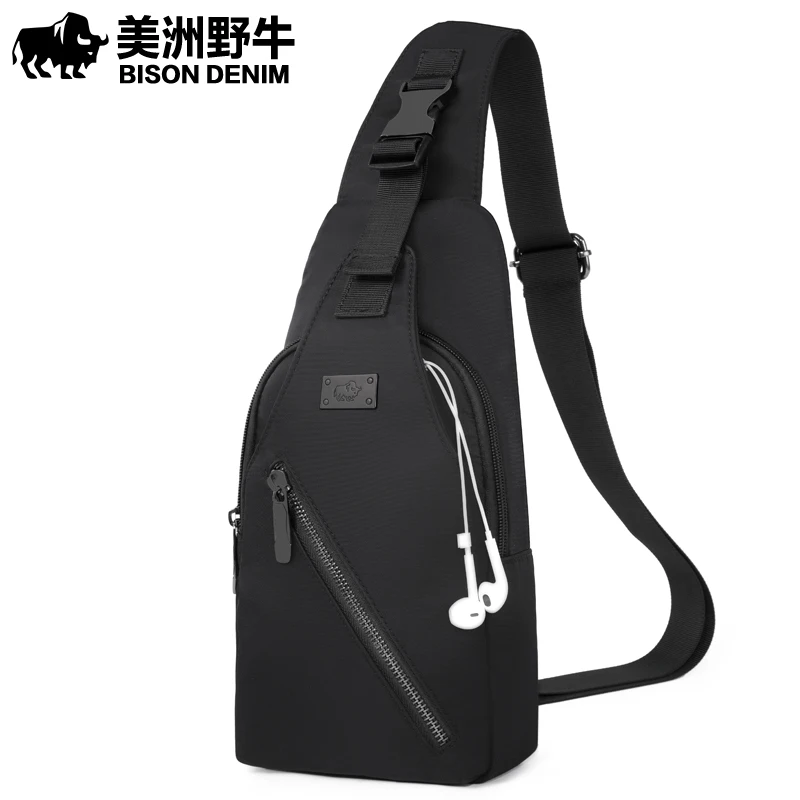 Бизон джинсовый бренд Для мужчин сумка сумки на ремне пляжную сумку путешествия