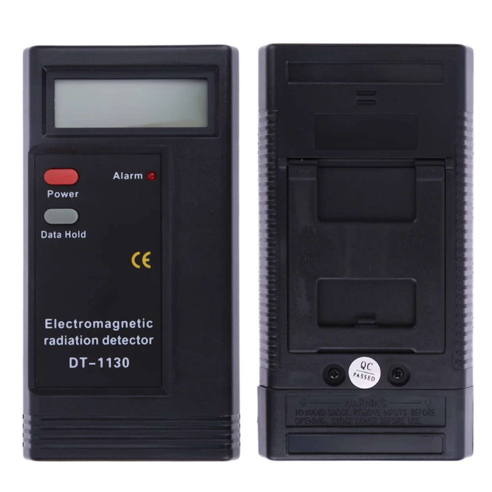 ЖК цифровой дозиметр излучения Профессиональный EMF метр для измерения электромагнитного ручного измерения
