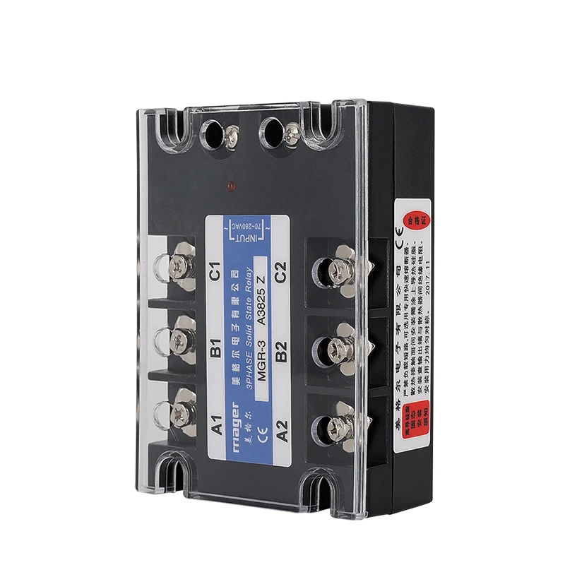 25A трехфазное твердотельное реле переменного тока (MGR 3 A4825 Z) SSR 70 280VAC до 480VAC