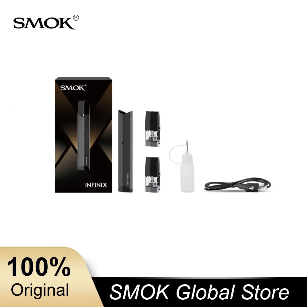 SMOK INFINIX pod 250mah Vape Pen электронная сигарета кальян ручка испаритель infinix vs Smok Novo |