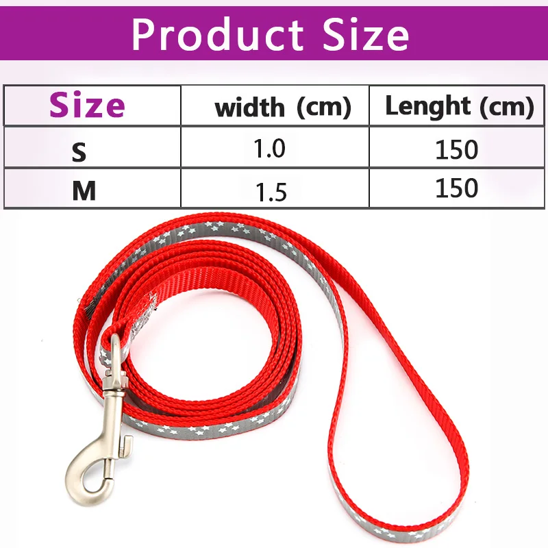 [GIIWIN] Dogs Leashes Sets for Small Pet Leash with Luminous Star All Seasons Breakaway Supplies YS0066 | Дом и сад
