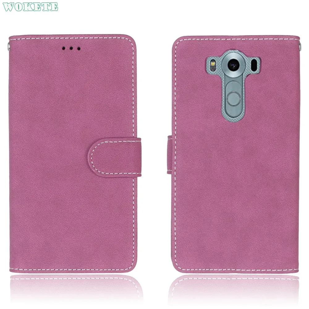 ForLG V10/G4 Pro Ретро Кошелек Флип PU Кожаный Бумажник карты слоты Case с Photo Frame Обложка