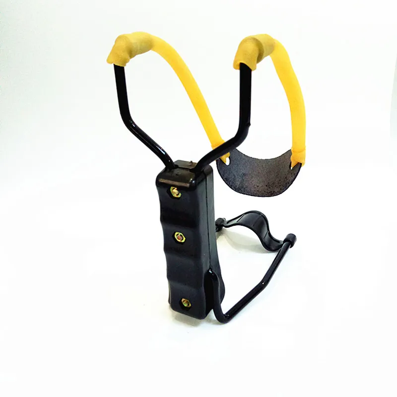 Мощный охотничий лук Рогатка Резиновая лента трубка искусственная кожа