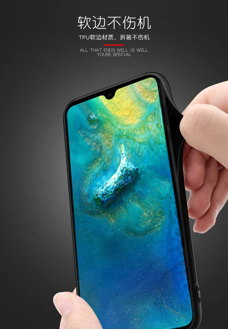 

Huawei Mate 20 Case Mate 20 Lite Mofi Case Cover Shockproof Men Business Back Cover for Huawei Mate 20 Pro Case