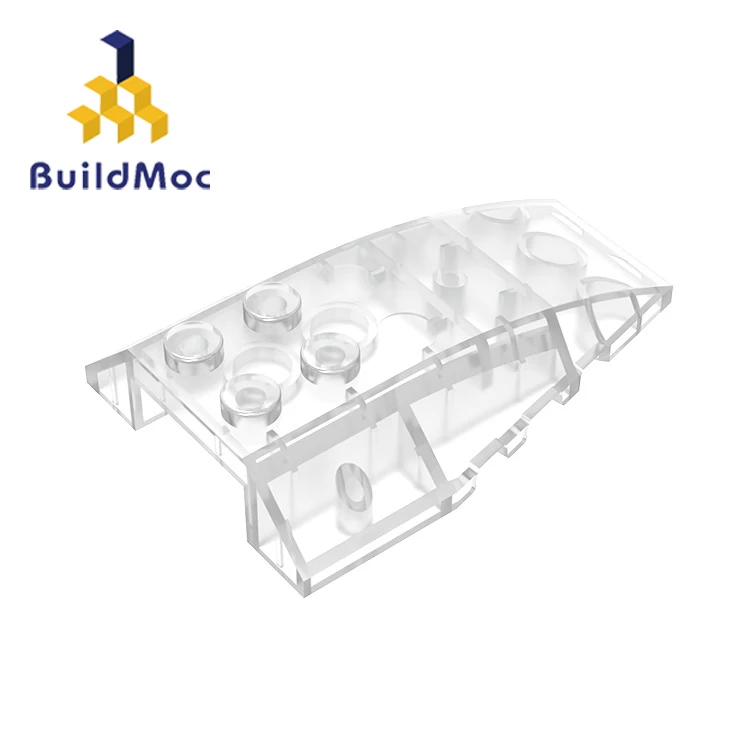 BuildMOC 43712 4x6 для строительных блоков детали сделай сам образовательные креативные