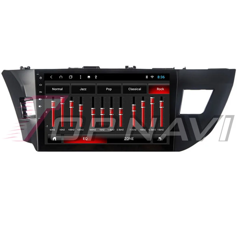 Автомобильный радиоприемник GPS навигация для Toyota Levin 2014 Android 8 1 10 ''Topnavi