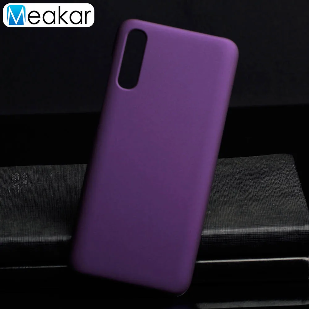 Матовая Пластик Coque 6.7For samsung Galaxy A70 чехол для samsung Galaxy A70 A705F телефона чехол-лента на заднюю панель - Цвет: Purple