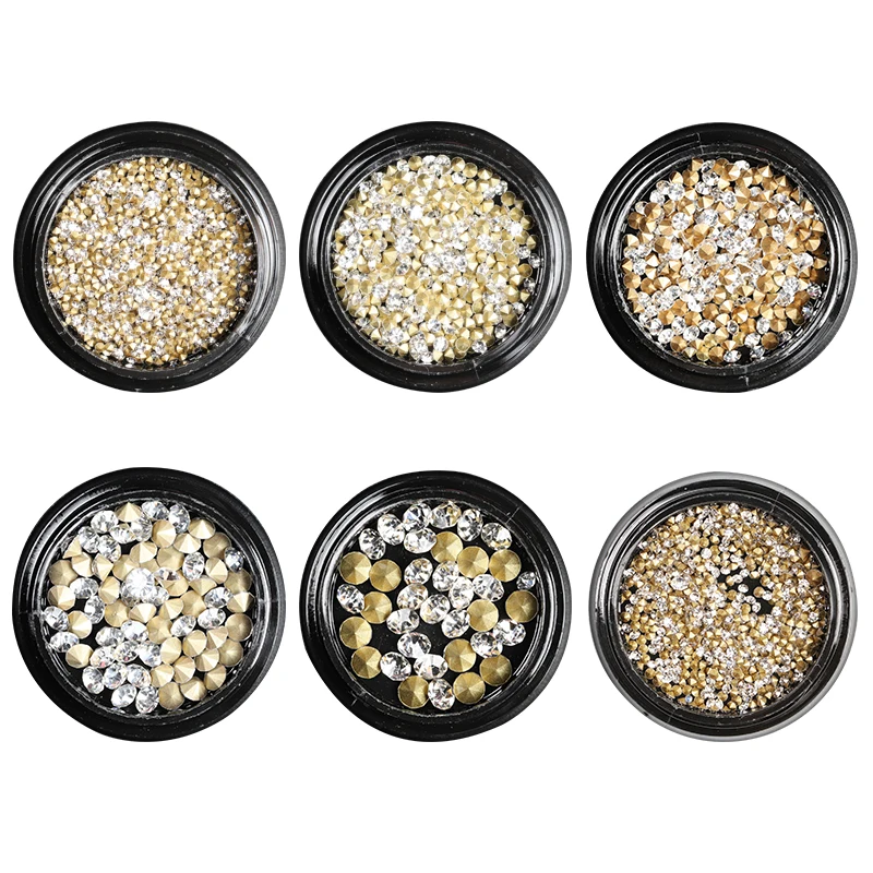 Дизайн ногтей горный хрусталь хрустальные ногти AB эллипс Акриловые Алмазные