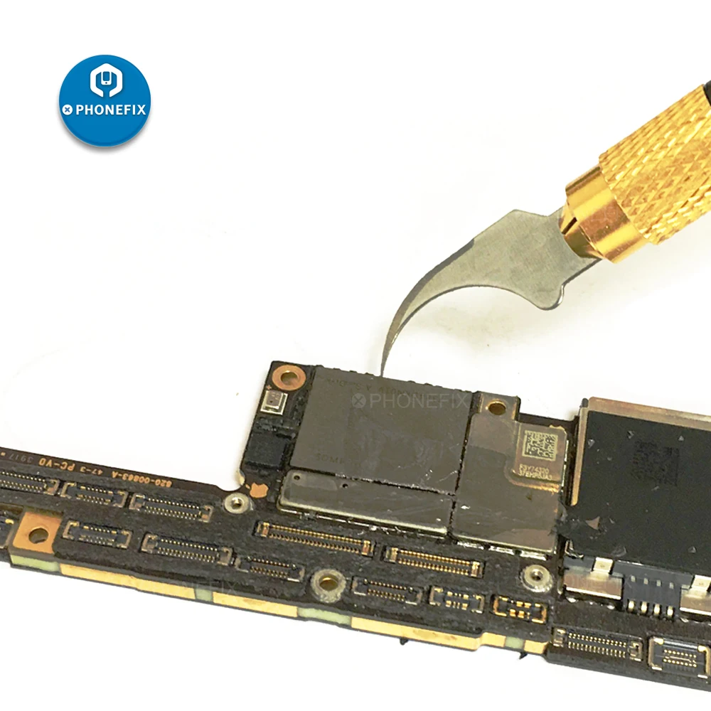 Скребок для чистки ножей ремонта материнской платы iPhone A10 A11 A12|Наборы ручных