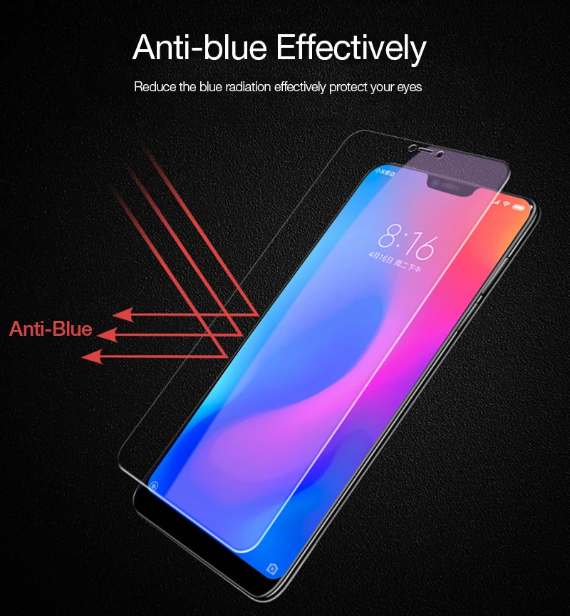 CAFELE Защита экрана для Xiaomi 9 8 se 5 A2 Lite Redmi note 7 закаленное стекло 2.5D Edge HD чистая Защитная пленка для телефона