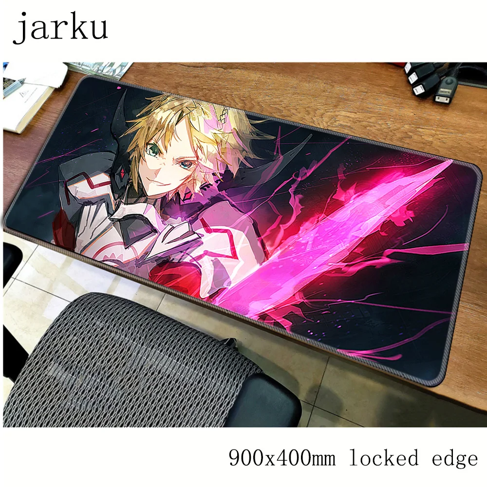 

Fate Saber mouse pad gamer 900x400mm notbook mouse mat large gaming mousepad large High-end pad mouse PC desk padmouse
