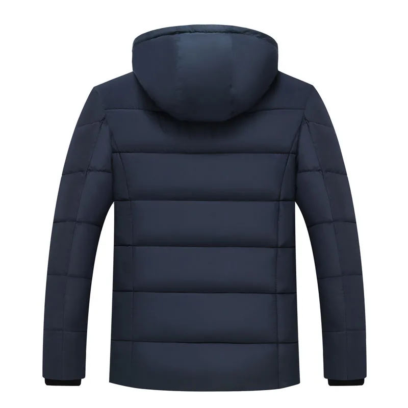 Новый 2018 Для мужчин куртка одежда толстые теплые зимние куртки Повседневное