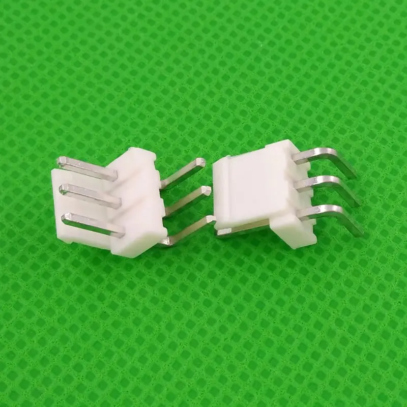 1000pcs male right angle material VH3.96 3pin 3pins Connector Leads pin Header 3.96mm VH3.96-3AW | Обустройство дома
