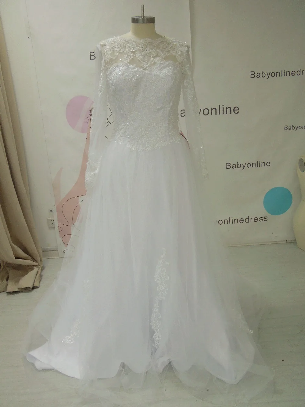 Халат де Mariage сексуальная прозрачная с длинным рукавом Кружева Винтаж бальное