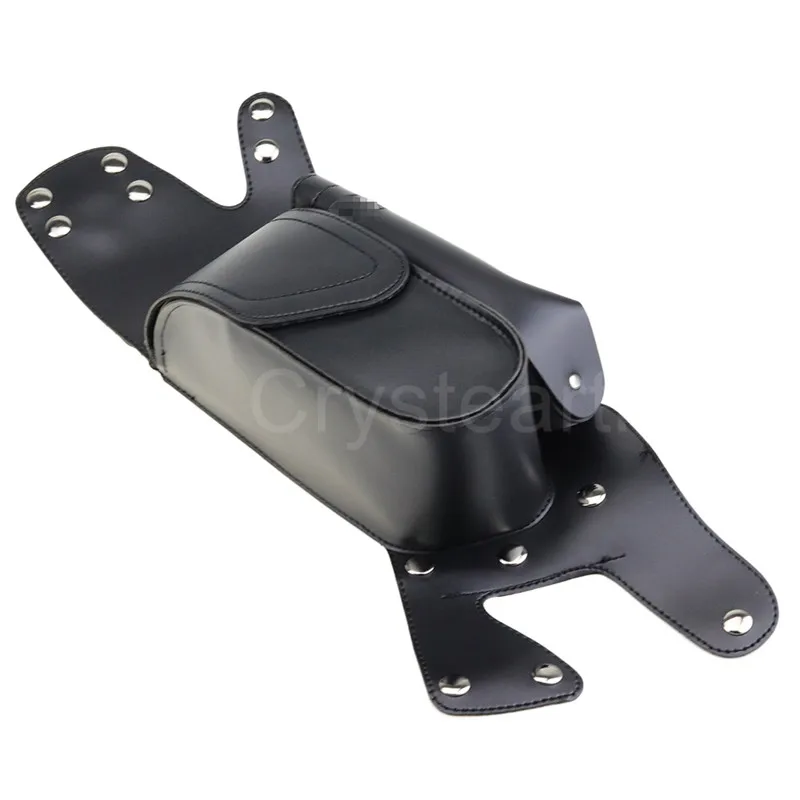 Мотоцикл левой Saddlebag гвардии сумка с держатель для бутылки водой Harley Touring Electra Glide