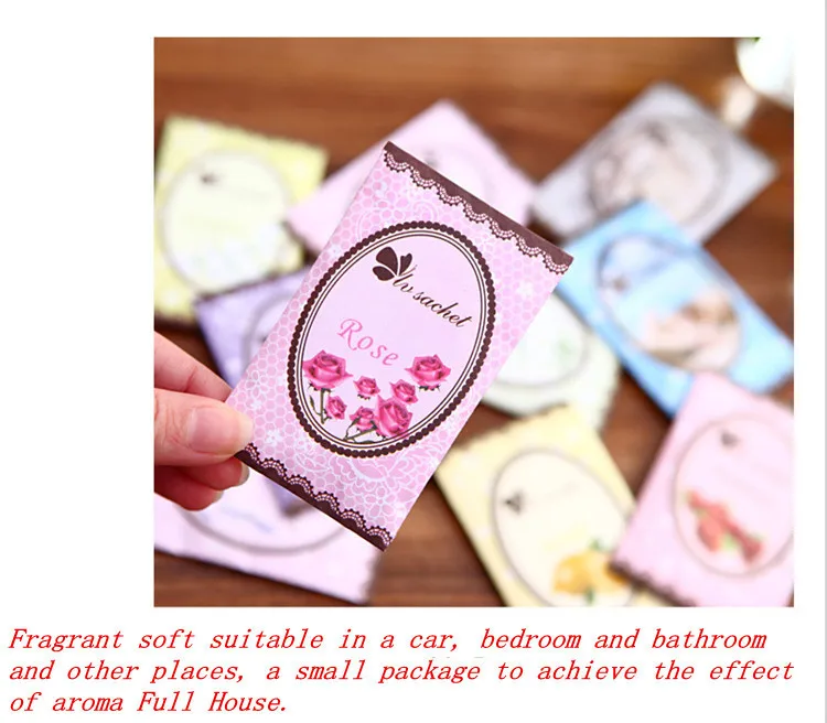 5 шт. портативные автомобильные пакеты для ароматерапии | Дом и сад