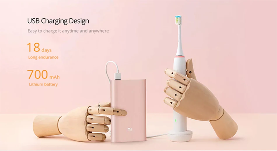 Xiaomi SOOCAS/SOOCARE X1 электрическая зубная щетка Водонепроницаемая USB Перезаряжаемый звуковой Ультра звуковой Интеллектуальный стоматологический уход