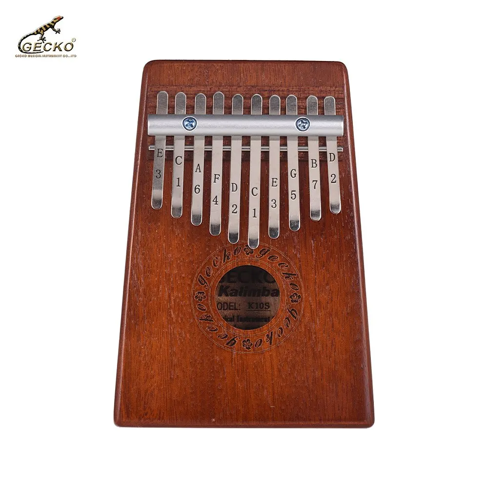 GECKO K10S деревянный музыкальный инструмент портативный 10 клавишный большой палец