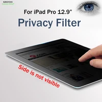 protective film 12 9 pet materia 180 privacy filter screen anti glare pc filter for ipad 12 9 inch laptop screen protectors