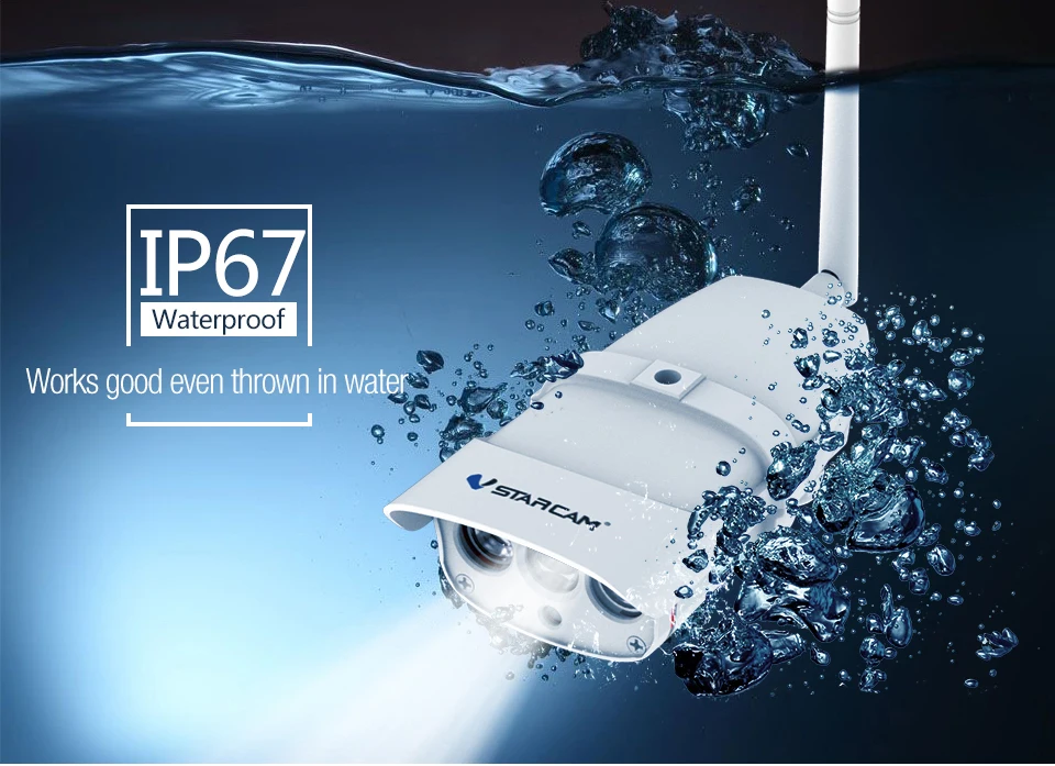 Vstarcam 1080P IP камера C16S Wi-Fi пуля наружная камера IP67 водонепроницаемая камера наблюдения безопасности ИК ночного видения Мини Размер Ca