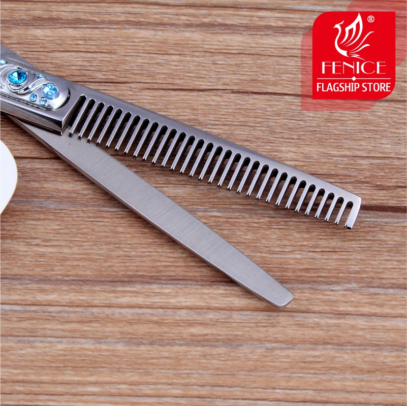 Япония 440c 6,0 дюймов professional salon hair истончение ножницы для парикмахерской магазин ножницы для укладки 30 зубов истончение скорость 20%-30