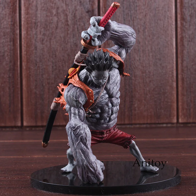 Аниме одна деталь фигурка скульптуры большой объем. 3 Banpresto фигура Колизей кошмар Луффи статуя ПВХ Коллекционная модель игрушки