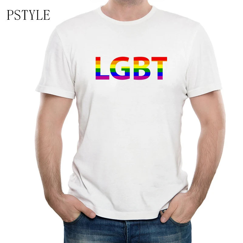 LGBT pride Дизайнерские мужские футболки с логотипом Супермена футболка