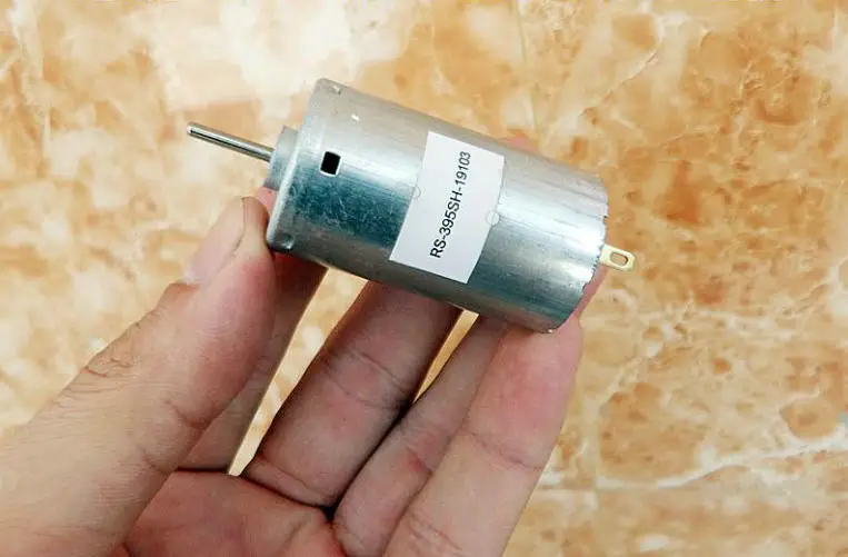 DC12V 24V 395 19103 миниатюрный двигатель постоянного тока с постоянным магнитом 4800 9700