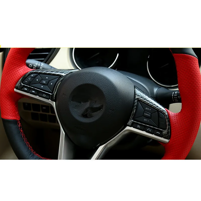 Для Nissan X Trail XTrail T32 Rogue 2017 2018 2019 чехол на руль с блестками литейная отделка