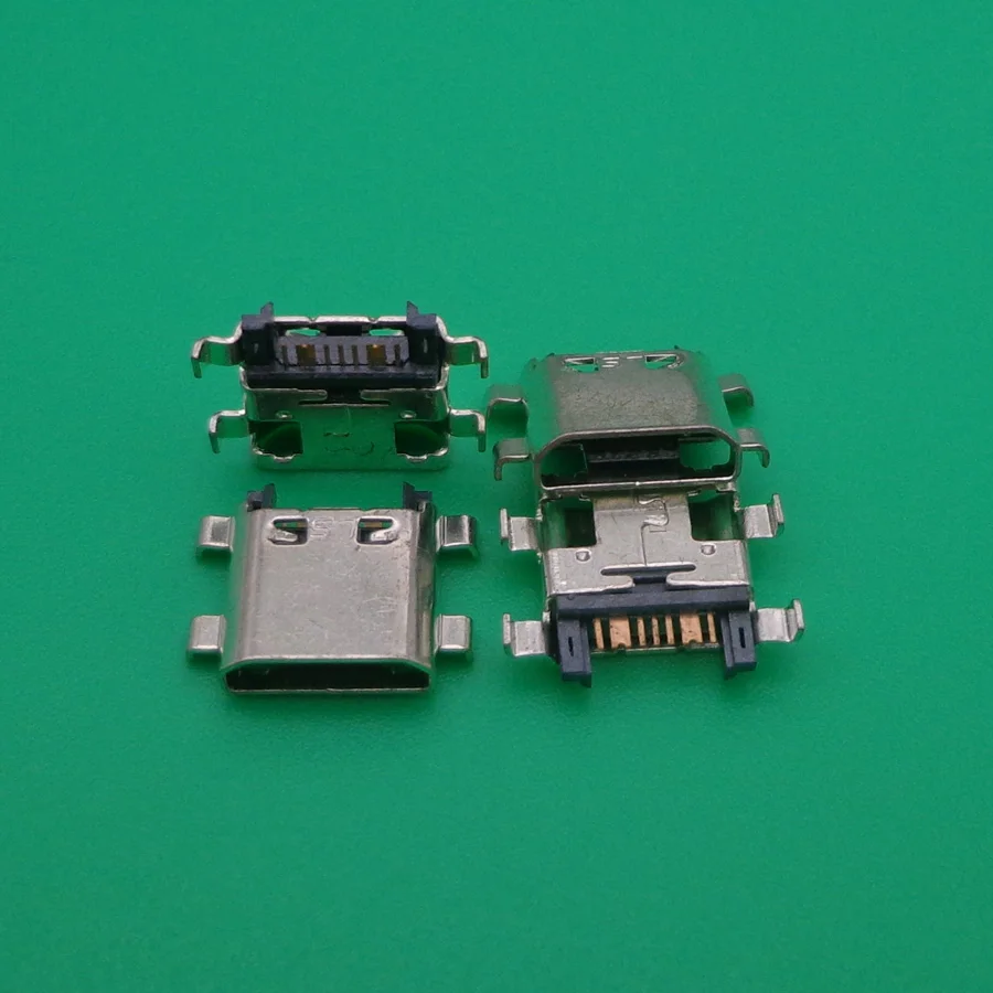 100 шт. Новый Micro USB 7-контактный разъем для мобильного зарядного порта задний Samsung