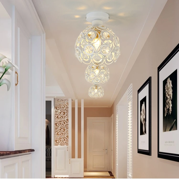 Lustre De Cristal современный светодиодный хрустальный потолочный светильник для
