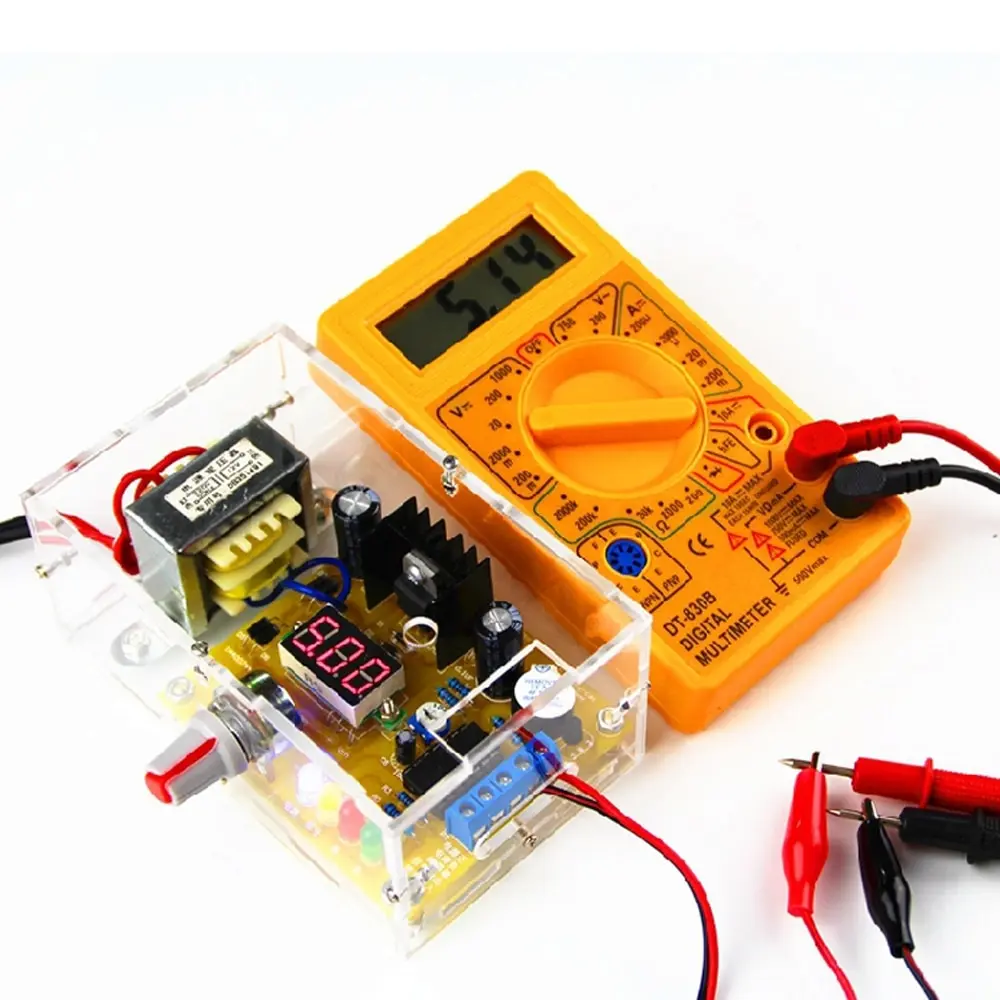 LM317 1 20-12 В 2 Вт модуль источника питания с регулируемым напряжением печатная плата