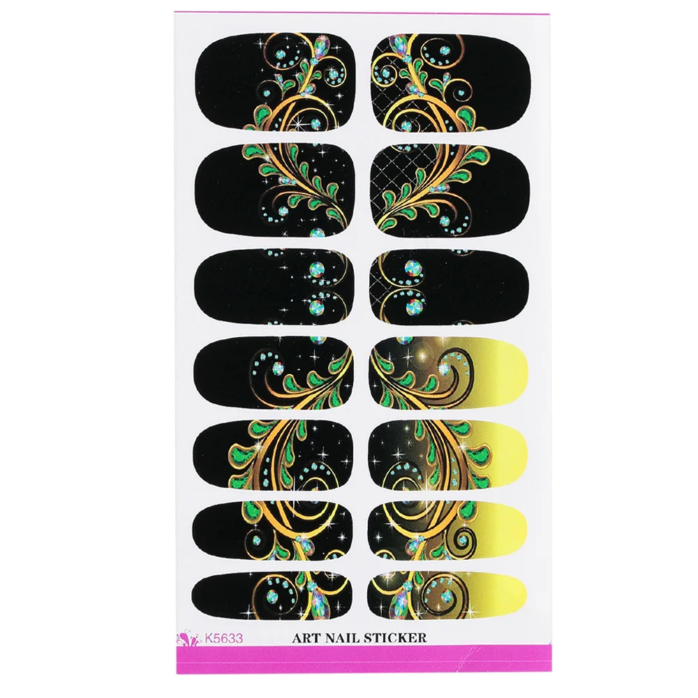 Charming Cheap Water Nail Art Stickers Flowers Design Manicure Tools Decoration Decals |